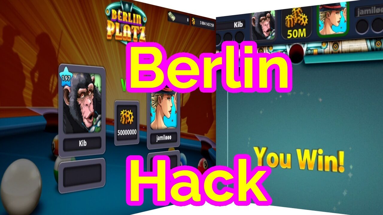8 Ball Pool Hack How To Hack 8 Ball Pool Berlin Platz 50m Coins Hack
