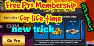 8 ball pool free pro membership
